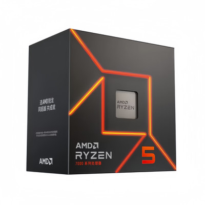 AMD Ryzen 5 7500F 6-Core 12-Thread AM5 Desktop Processor for Gaming PC Boxed