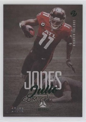 2021 Panini Luminance Green 17/75 Julio Jones #4 h3a