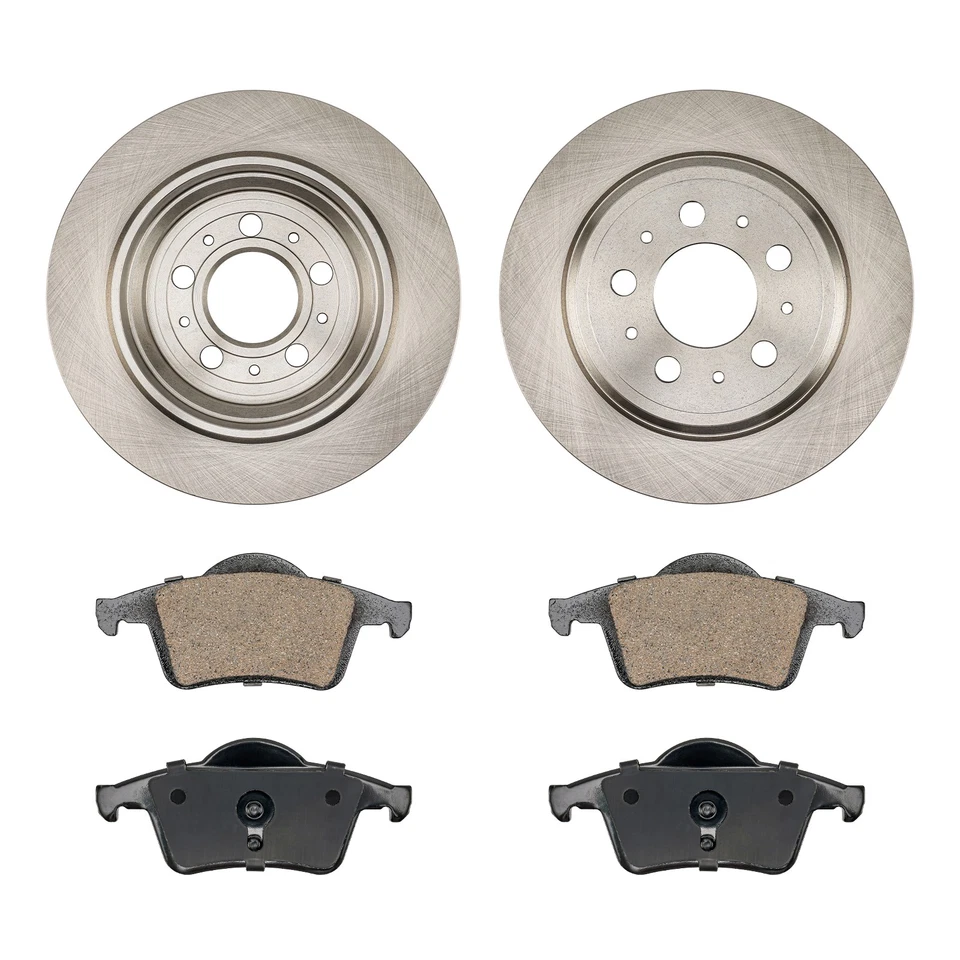 Kit pastillas freno cerámicas rotores traseros para Volvo 99-06 S80 03-07 XC70 06-07 S60 Foto 3 de 4