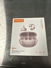 Kinglucky Clip-On Earbuds: 50H Playtime, Crystal Sound, Small Ears, BT 6.0