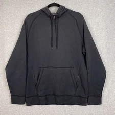 Ten Thousand Mens Size L Black Midweight Tech Hoodie Pullover