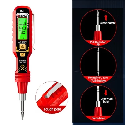 ANENG AC 30V-1000V Electric Circuit Tester Smart Digital Voltage Power Pen Non-Contact