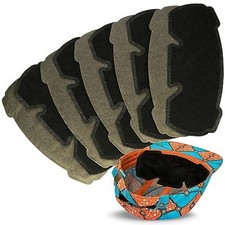 10 Pack Helmet and Hats Liner for Caps, 3 Layer Ultra Absorbent, Disposable