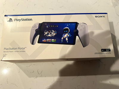 Sony PlayStation Portal PS5 Remote Player Handheld Wi-Fi Wireless 1080p White