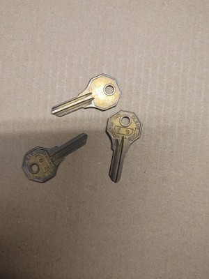Curtis Y9 Y-9 H1122F  Key Blanks For Yale Locks One Or Multiple New Brass!