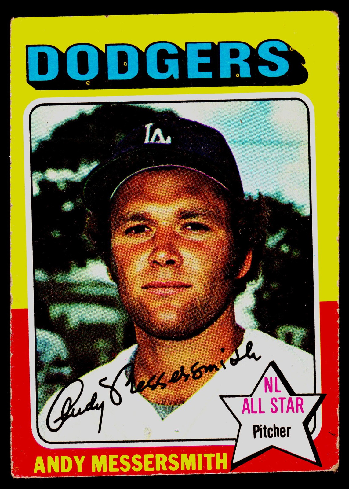 1975 Topps #440 Andy Messersmith - POOR