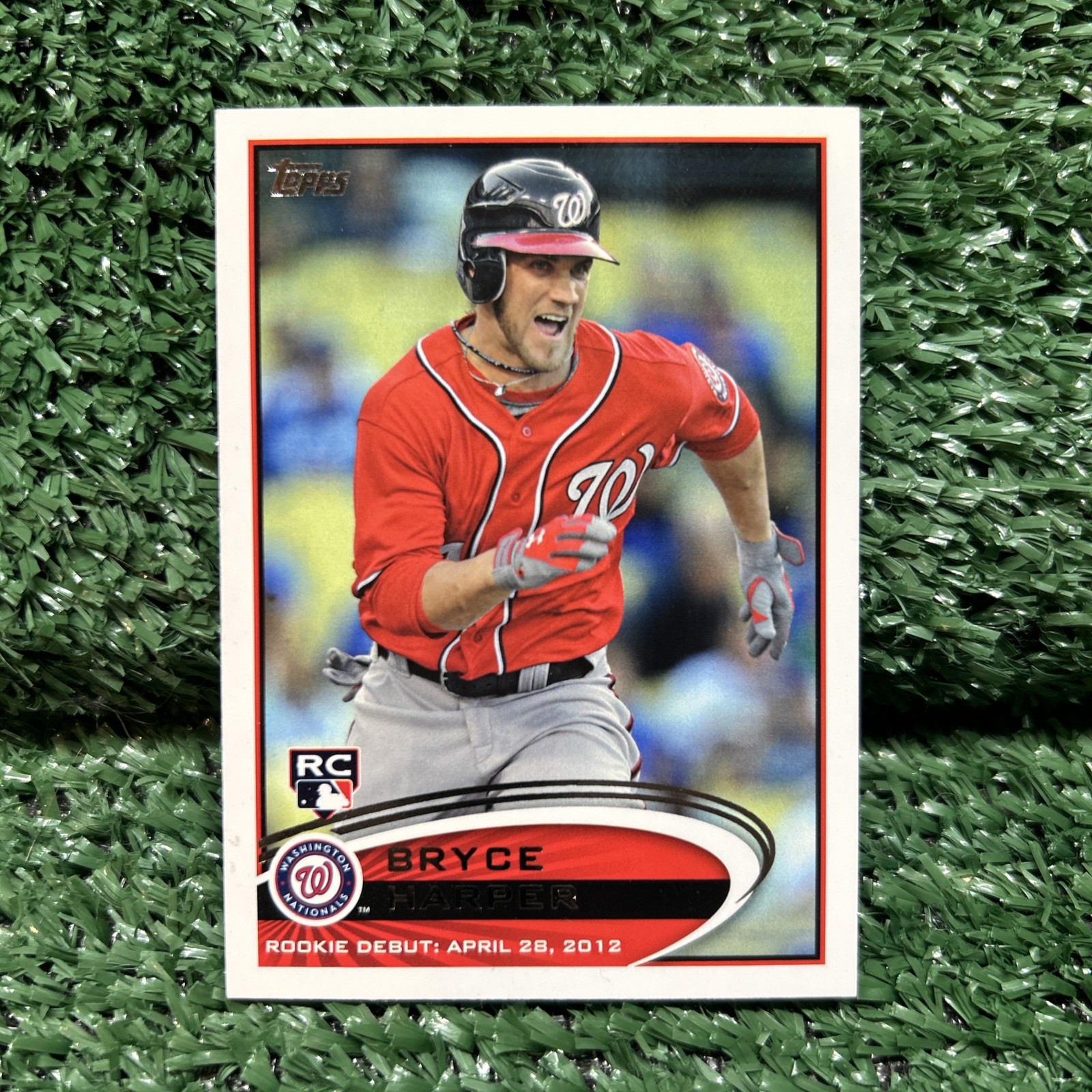 2012 Topps Update Series - Rookie Debut Bryce Harper #US183 (RC)