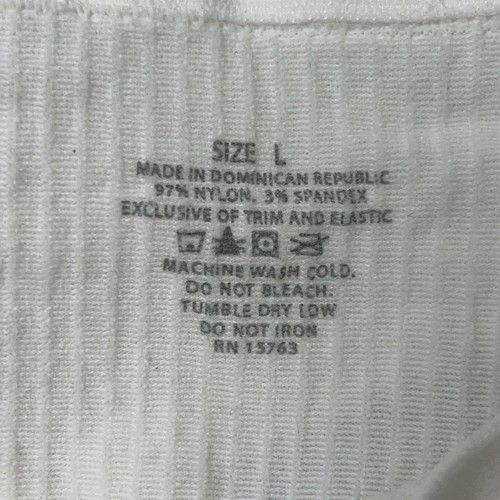NWT Hanes Girls Panty L White 1 high cut brief 3 Bikini Nylon Jersey Underwear - Picture 13 of 16