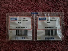 Lot of 2 New SKF Explorer 626 Deep Groove Radial Ball Bearing - Factory Sealed