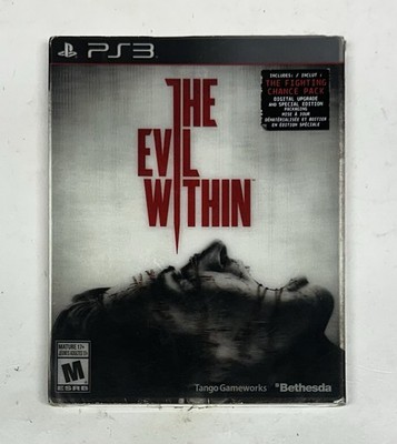 The Evil Within (Sony PlayStation 3, 2014) PS3 W/ Manual + Lenticular Slip Cover