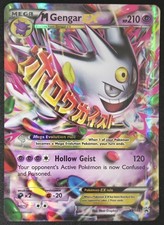 M Gengar EX XY166 XY Black Star Promos Holo Pokémon Trading Card Game 2016 LP on eBay