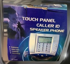 Maxim Collection Touch Panel Caller ID Speaker Phone  LCD Landline Corded phone