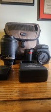 nikon dslr camera with lens kit. Nikon D60, 54-200 VRLens, Battery, Charger, Bag