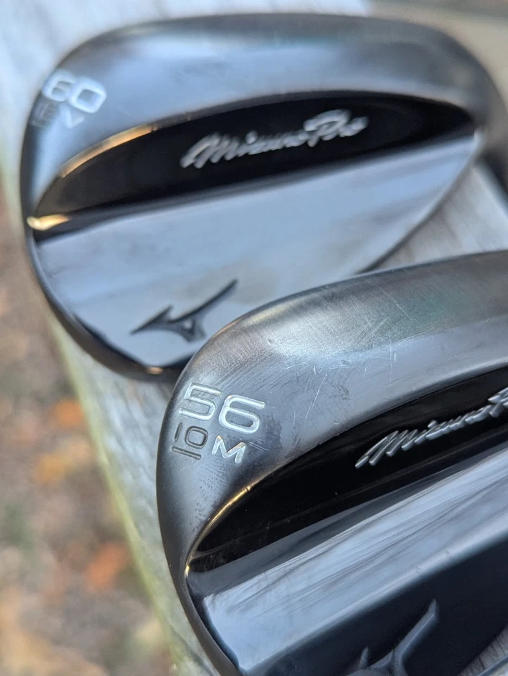 Mizuno Pro T-1 Black Ion Wedge Set 50.08 56.10 60.12 Modus3 105 Stiff- Excellent - Image 4 of 4