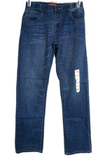 ARIZONA BOYS SLIM STRAIGHT BLUE JEANS/SIZE 18 REGULAR/NEW
