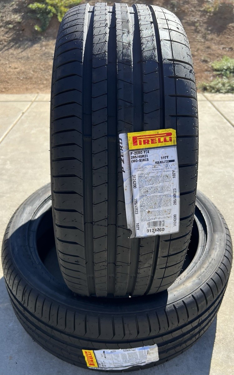 Set of TWO BRAND NEW 285/40R23 Pirelli P Zero PZ4 Sport Noise