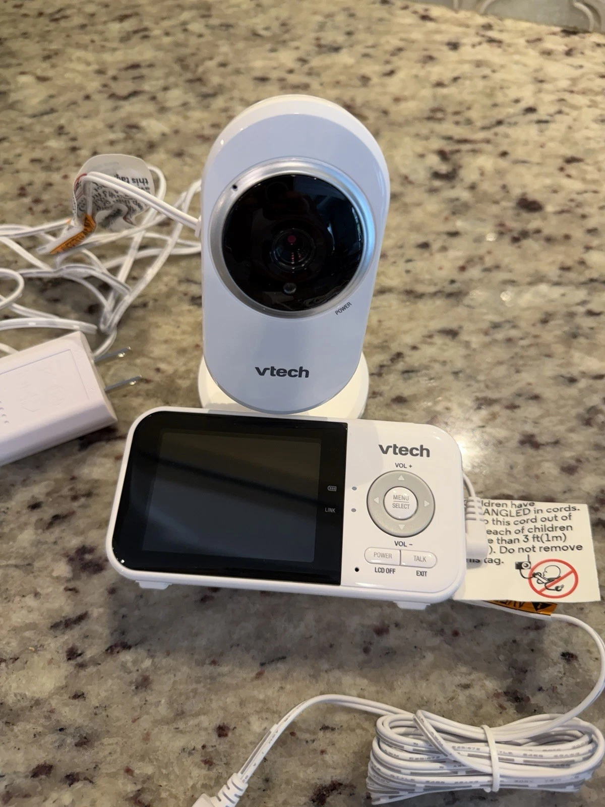VTech VM3254 2.8 in Baby Monitor Camera Set - Tested Works Great *** Baby Safety