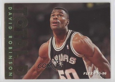 1995-96 Fleer Total D David Robinson #10 HOF 0o2m