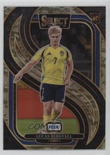 2024-25 Panini Select FIFA Mezzanine Camo Prizm 99/135 Lucas Bergvall #192 02u4