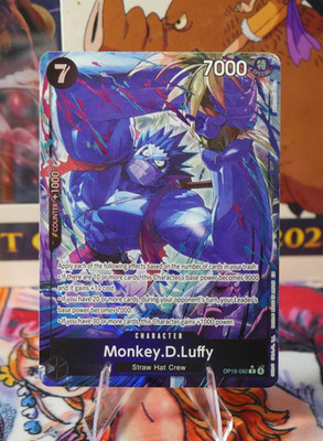 Monkey D Luffy OP15-092 Alt Art One Piece Card OP15 Adventure on Kami s Island