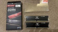 TEAMGROUP T-Force Vulcan DDR5 32GB (2x16GB) 6000MHz (PC5-48000) CL38 Desktop Mem