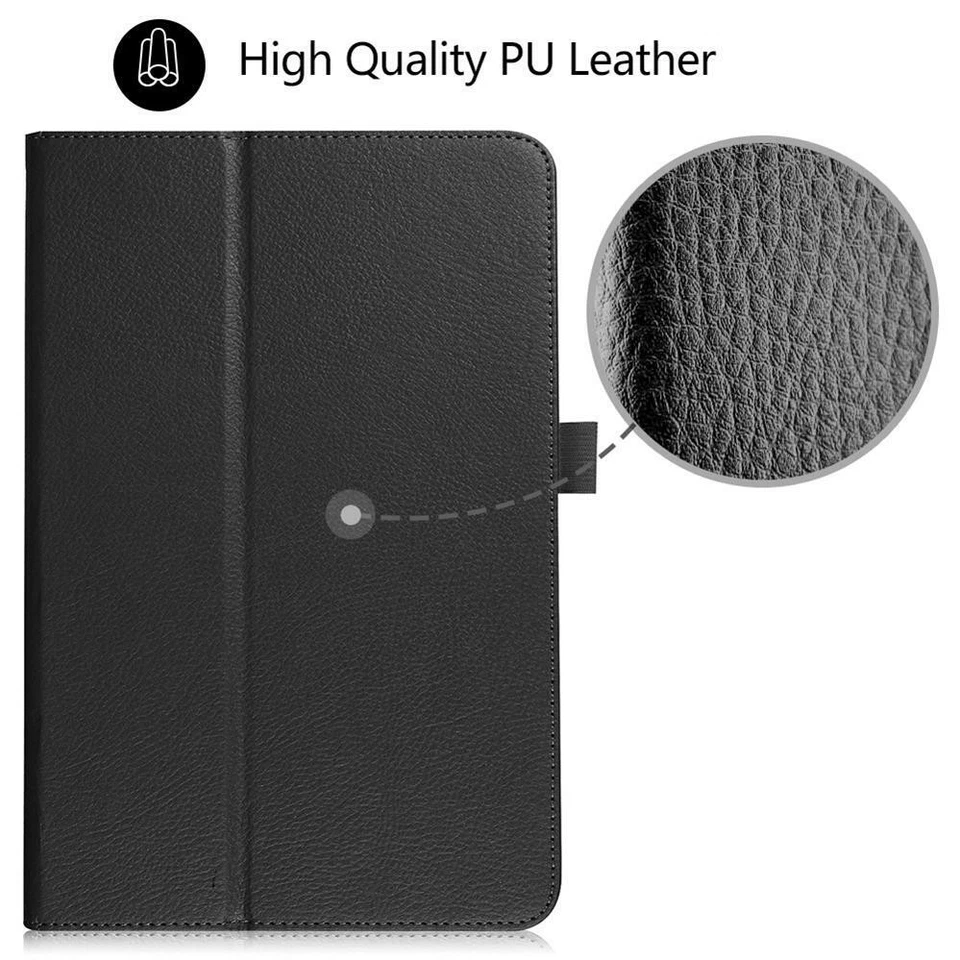 Case For Samsung Galaxy Tab S6 10.5 in T860 T865 Leather Folio Flip Tablet Cover - Image 3 of 4