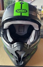 NEW Shoei VFX-W Hectic TC-4 Green/Black Motocross Helmet XL 61-62cm In Box