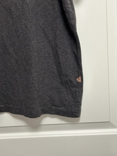 Kingsley Heath African Luxury Muscle Tshirt Embroidered Bull Gray Crew Neck Med - Picture 7 of 10