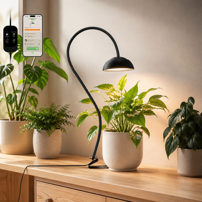 Plant Light Timer BT App Control Grow Lights LED Full Spectrum for Indoor Plant