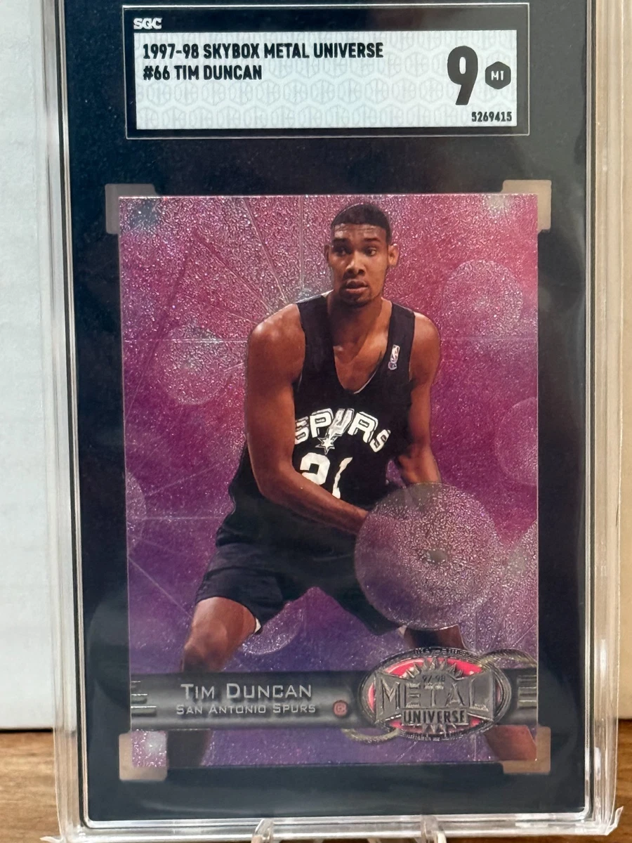1997-98 Metal Universe - Tim Duncan #66 for sale | eBay