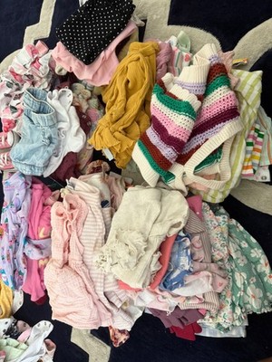 Baby Girls Random Clothing Lot Summer size 0-3 months 30 items NWT