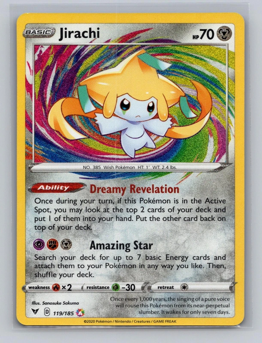 Jirachi 119/185 Swsh04: Vivid Voltage for sale | eBay