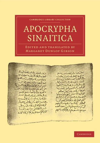 Margaret Dunlop Gibson Apocrypha Sinaitica (Paperback) (UK IMPORT)