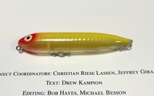 Heddon Original Zara Spook XRY 114mm Pencil Bait Used Clean