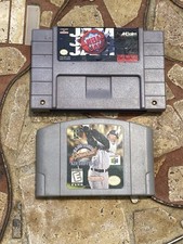 NBA Jam SNES & Ken Griffey Jr. Major League Baseball N64 Lot Untested Authentic