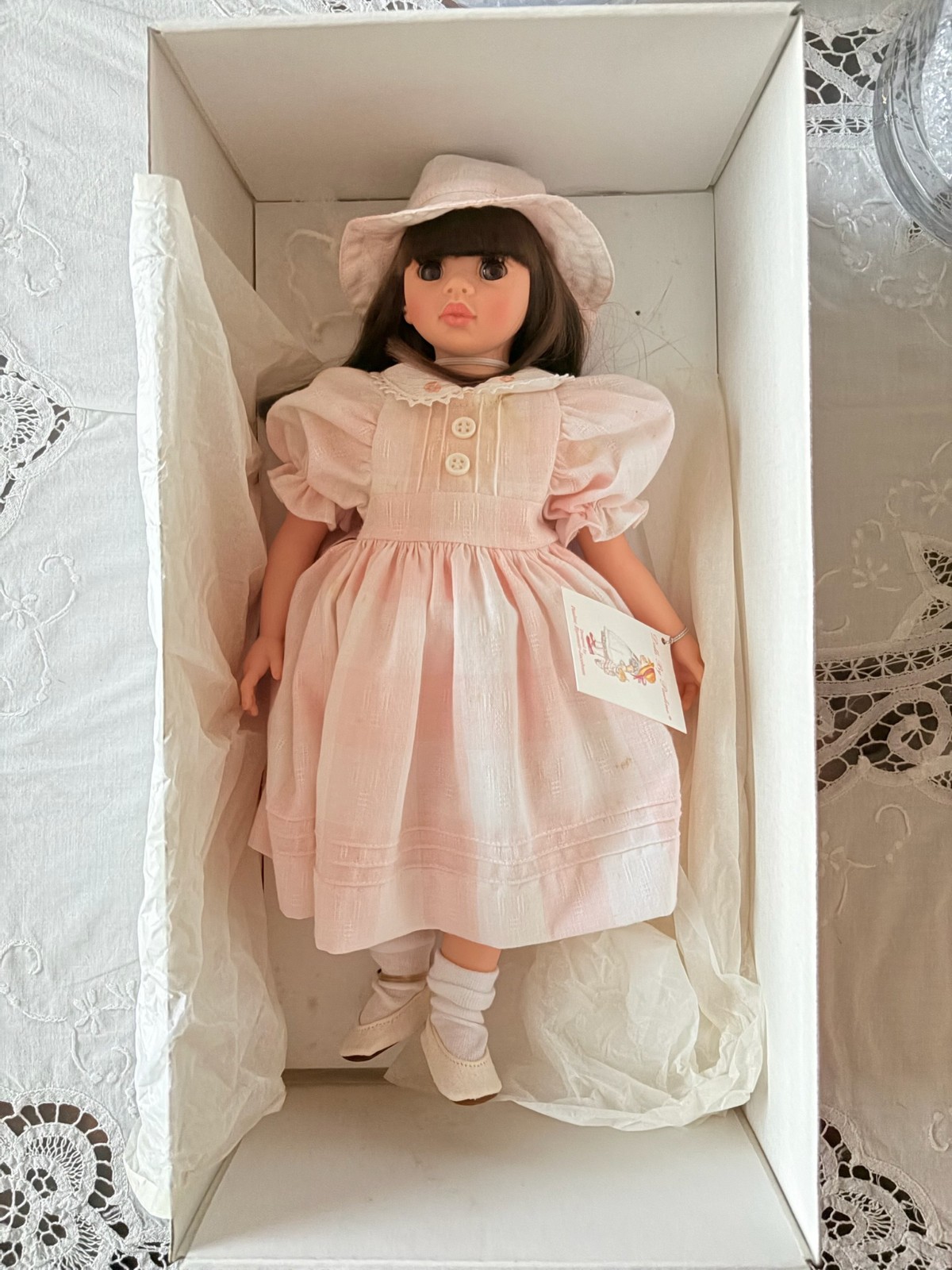 1993 Pauline’s Limited Edition Dolls Demi Porcelain Doll NIB