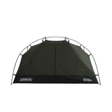 Crab 2 Person Double Layer Black Canvas Cotton Tent, Portable Breathable Easy...