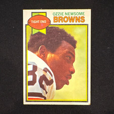 Topps 1979 Ozzie Newsome Rookie #308 Cleveland Browns NFL Football Card. rookie card picture