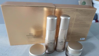 THESAEM] Snail Essential EX Wrinkle Solution Skin Care 3 Set