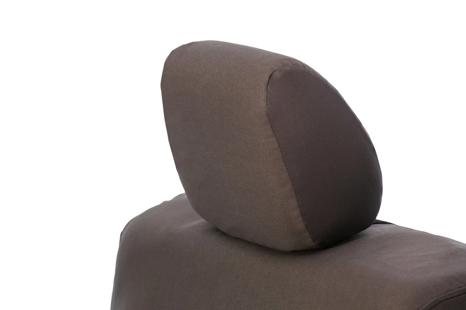 For Audi S6 2024 Saddleman 048490-19 Canvas 2nd Row Charcoal Custom Seat Covers Foto 2 de 4