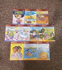 10 LeapFrog Early Reading Series LeapReader Books Consonants Short  Long Vowels