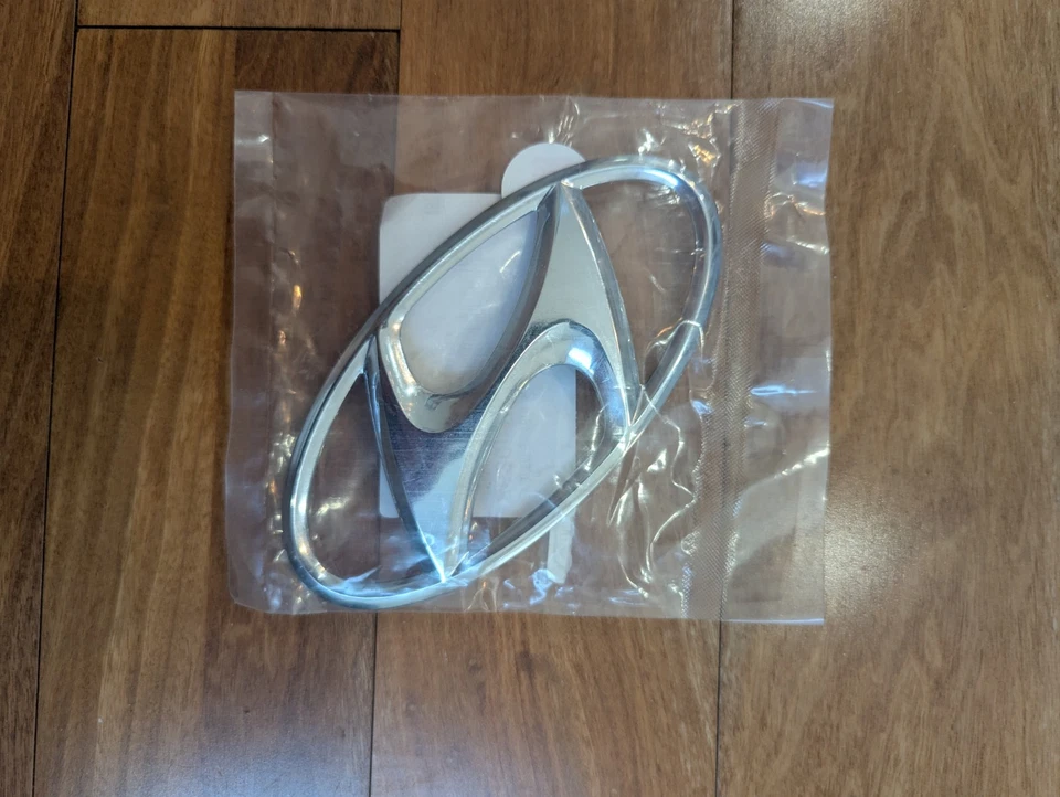 2006-2011 Hyundai Accent & Elantra Front OEM emblema peça # 86300-3A001 - Imagem 2 de 2