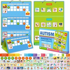 Visual Schedule For Kids With Autism 145 Reward Chore Chart Behavior Tool