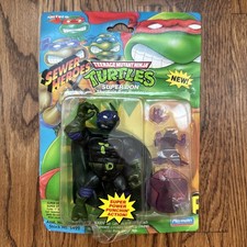 NEW SEALED Playmates TMNT Sewer Heroes Super Don 1993