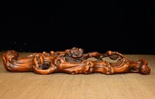 Intaglio Legno Casa Arti e Mestieri Portapenne Scrivania Legno Decorazione Artigianale Intagliato