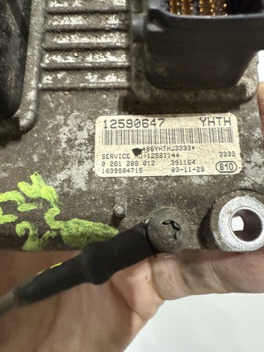 LACROSSE CTS SRX 3.6 ECM ECU ENGINE COMPUTER MODULE PCM 12590647 YHTH - Picture 3 of 6