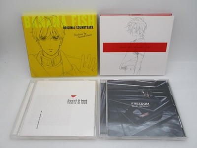 BANANA FISH CD Original Soundtrack RED, FREEDOM, found & lost 4 CDs Japan Import