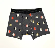 Pair Of Thieves Men’s Medium Ready For Every Thing Grey With Color  Circles