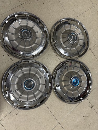 Chevrolet Hub Caps Set of 4 Chevy Wheel Covers