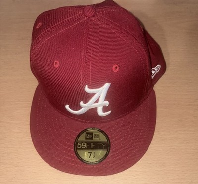 Alabama Crimson Tide New Era 59Fifty Fitted 7 1/2 Hat Cap NCAA NWT